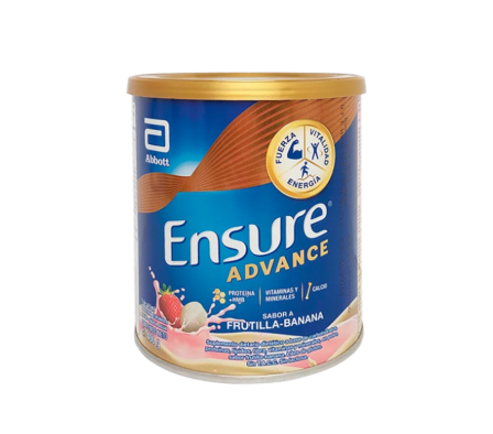 ENSURE ADVANCE FRUTILLA - BANANA LATA X 400GR
