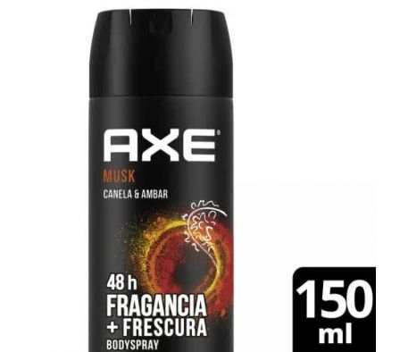 AXE DEO AER BS MUSK 12X97G/150ML