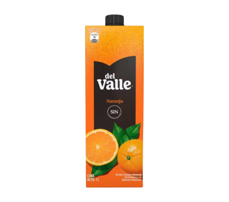 FRUGOS DEL VALLE NARANJA 1LX6