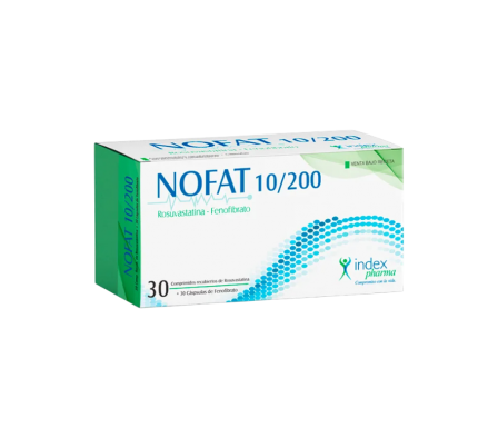 NOFAT 10/200 CAJA X 30 COMP + 30 CAPS
