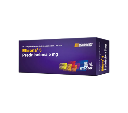 ETISONA 5 MG CAJA X 20 COMPRIMIDOS