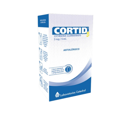 CORTID 5 MG FRASCO X 100 ML