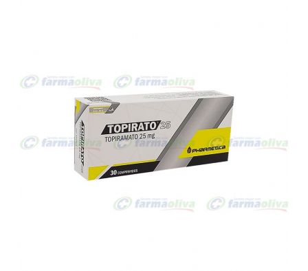 TOPIRATO 25 MG CAJA X 30 COMPRIMIDOS