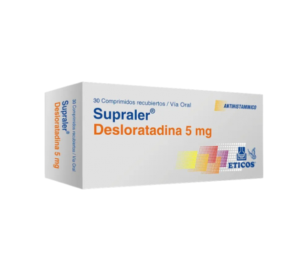 SUPRALER 5 CAJA X 30 COMPRIMIDOS