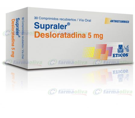 SUPRALER 5 CAJA X 30 COMPRIMIDOS