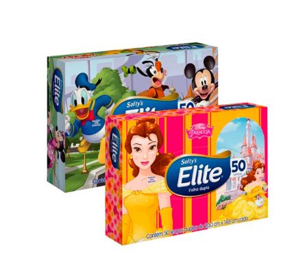 ELITE PAÑUELOS FACIALES DISNEY X50