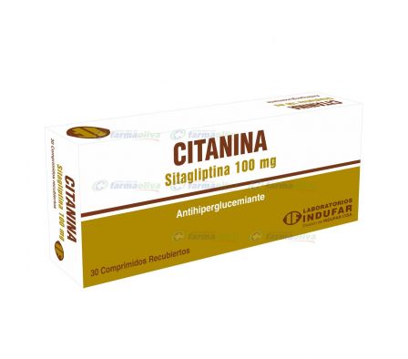CITANINA 100 MG CAJA X 30 COMPRIMIDOS