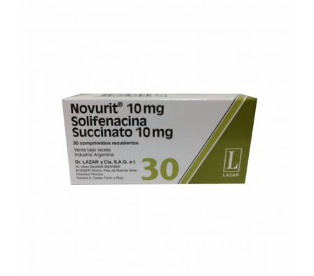 NOVURIT 10 MG CAJA X 30 COMPRIMIDOS