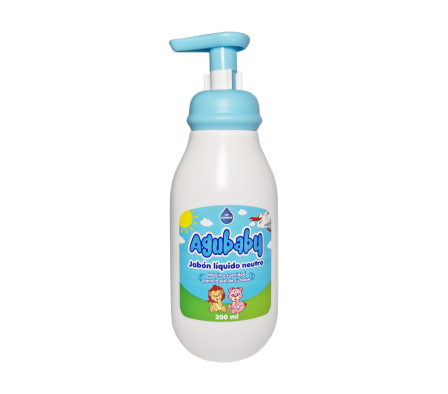 AGUBABY JABON LIQ NEUTRO 200 ML