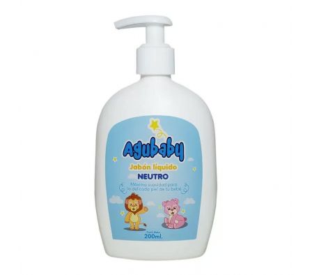 AGUBABY JABON LIQ NEUTRO 200 ML