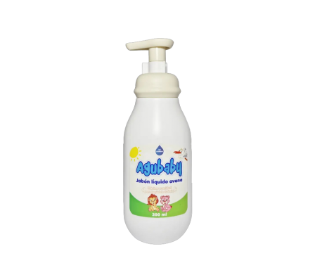 AGUBABY JABON LIQ AVENA 200 ML