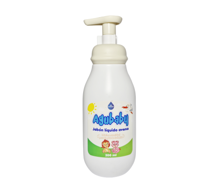 AGUBABY JABON LIQ AVENA 200 ML