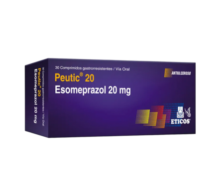 PEUTIC 20 MG CAJA X 30 COMPRIMIDOS