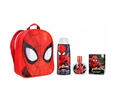 SPIDER-MAN SET BACKPACK + EDT 50 ML + SHOWER GEL 300 ML