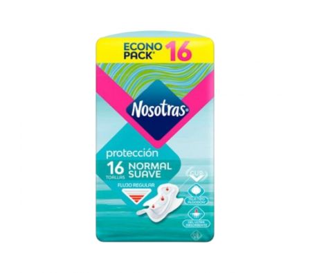 FL NOSOTRAS TOALL NORMAL BOB 16UNID