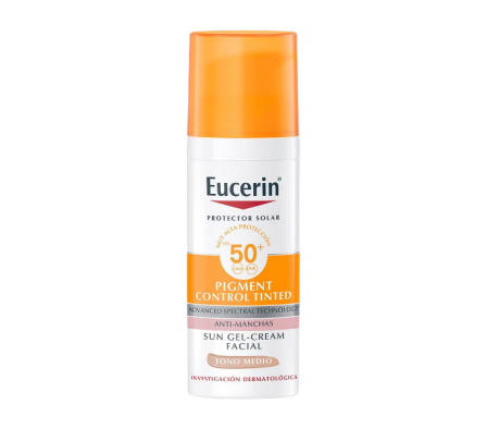 EUCERIN SUN PIGMENT CONTROL TINTED TONO MEDIO FPS50 50ML