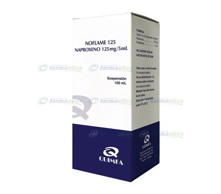 NOFLAME 125 MG SUSPENSION X 100 ML