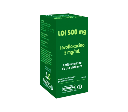 LOI 500 MG SOLUCION INYECTABLE X 100 ML