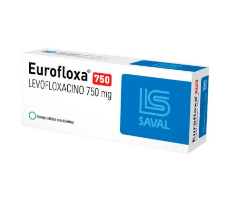 EUROFLOXA 750MG CAJA X 10 COMP.