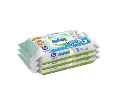 AGUBABY PACK  TOALLITAS HUMEDAS X 50 UNI