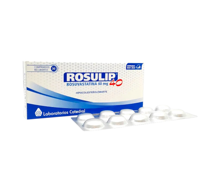 ROSULIP 40 MG CAJA X 30 COMPRIMIDOS