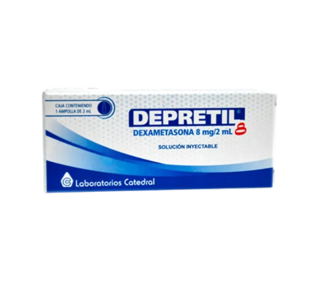 DEPRETIL 8 INY CAJA X 1 AMP 2 ML
