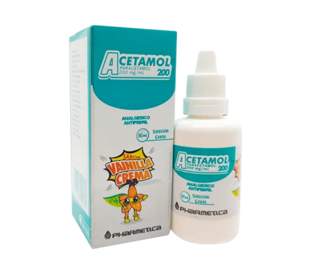 acetamol 200 mg gotas x 30 ml