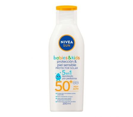 NIVEA SUN LOCION BABIES KIDS PIEL SENTIBLE FPS60+200ML