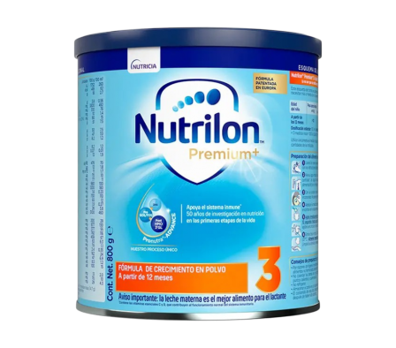 NUTRILON PREMIUN  + 3 X 800 GR