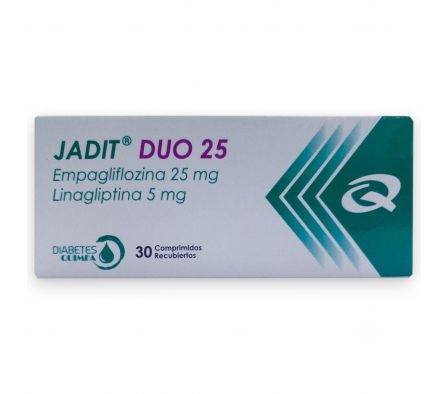 JADIT DUO 25 MG X 30 COMPRIMIDOS