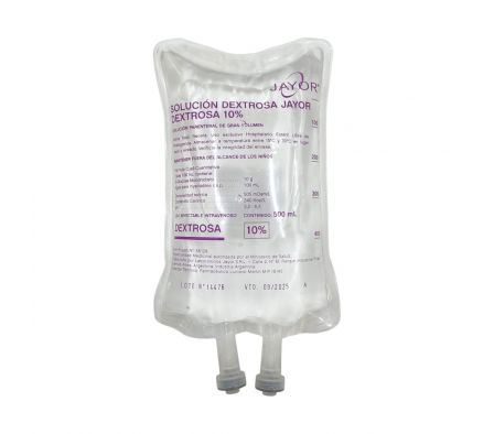 SUERO GLUCOSADO 10% X 500 ML JAYOR