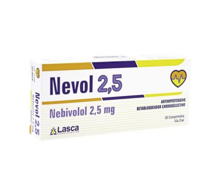 NEVOL 2,5 MG CAJA X 30 COMP