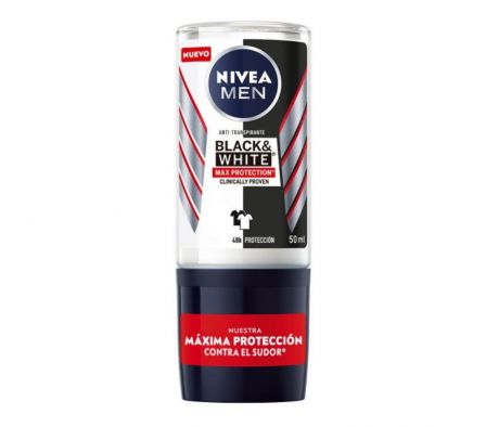 NIVEA DEO ROLL ON B&W MAX PROTECTION MEN 50ML