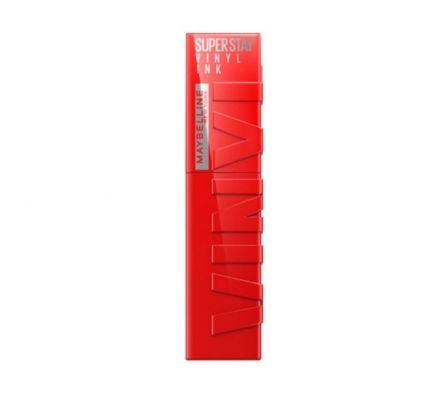 MAYBELLINE LABIAL SUPERSTAY VINYL  INK -RED HOT 25