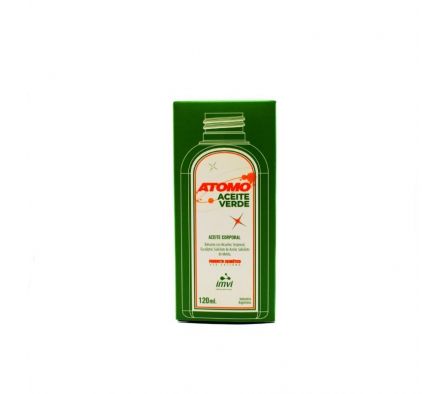 ATOMO ACEITE VERDE X 120 ML