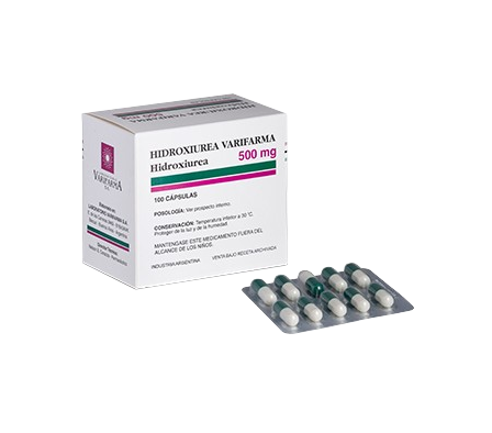 HIDROXIUREA VARIFARMA 500MG CAJA X 100 COMP