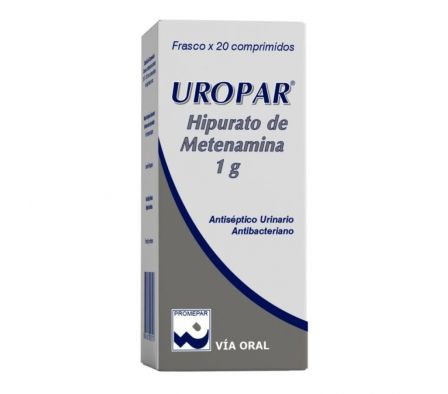 UROPAR 1GR FCO. X 20 COMPRIMIDOS