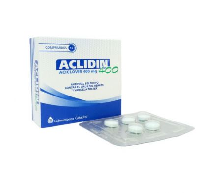 ACLIDIN 400 MG CAJA X 15 COMPRIMIDOS