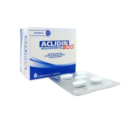 ACLIDIN 800 MG CAJA X 35 COMPRIMIDOS