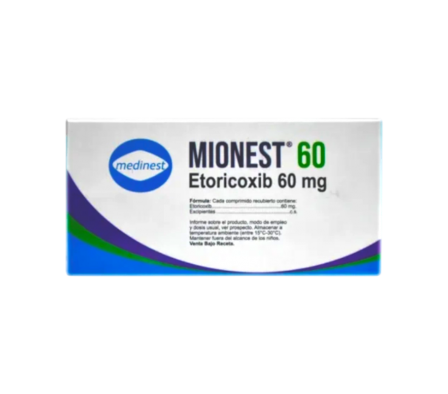 MIONEST 60MG CAJA X  10 COMP