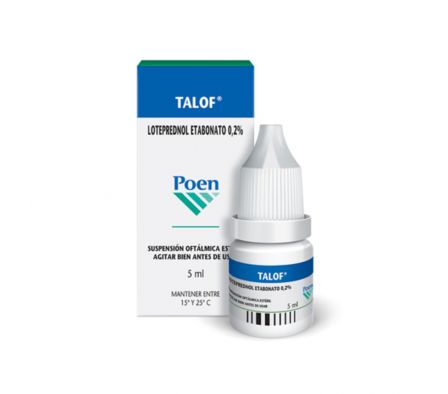 TALOF SOLUCION OFTALMICA X 5 ML