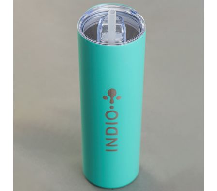 INDIO VASO TERMICO  VERDE TIFFANY
C/ TAPA HERMETICA