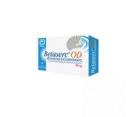 BETASERC OD 48 MG CAJA X 30 COMPRIMIDOS