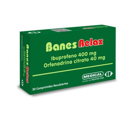 BANES RELAX CAJA X 20 COMPRIMIDOS