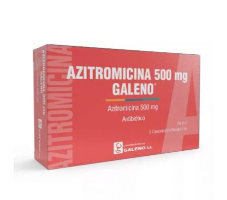 AZITROMICINA 500MG CAJA X 6 COMP