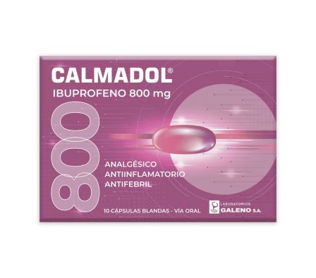 CALMADOL 800 MG X 10 CAPS