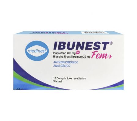 IBUNEST FEM CAJA X 10 COMP