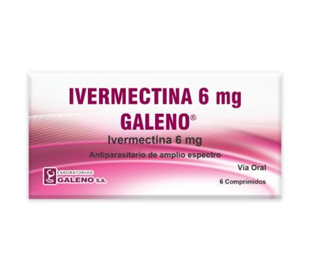 IVERMECTINA 6MG X 10 COMP