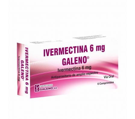 IVERMECTINA 6MG X6 COMP