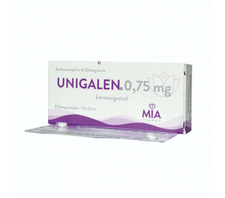UNIGALEN 0,75 MG